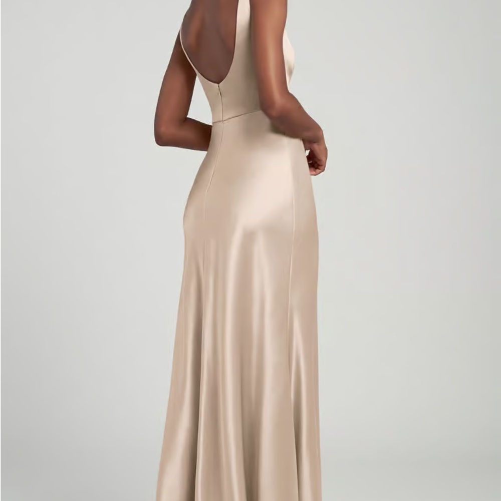Jenny yoo pale gold sz 4 - Picture 2 of 3